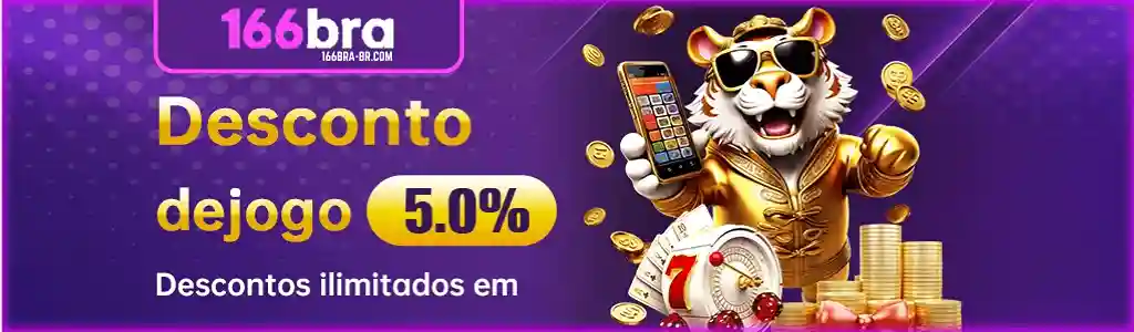 bônus aleatório R$7.777 no cassino 166BRA